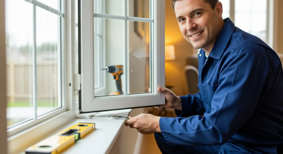Windows & Doors professional at work in Waterloo
